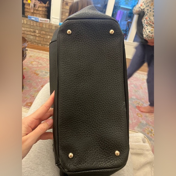 Storksak St. James Leather convertible Diaper backpack - Picture 7 of 8